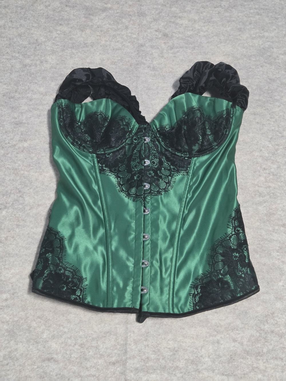 Corset Bustier Halter Witchy Fairycore Ren Faire Dark Romance Goth Showgirl